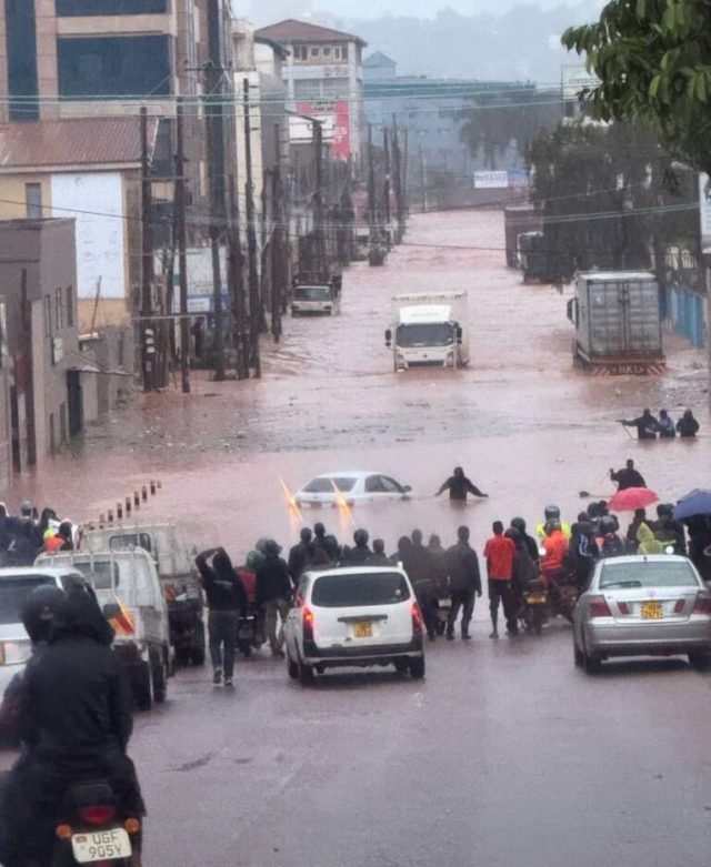 floods in Kampala. floods in Kampala.