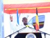 Agriculture is the medicine for poverty -Museveni tells Kigezi. President Museveni addressing leaders of Kigezi sub-region in Rukungiri district main stadium in southern division Rukungiri municipality. Photo by Ronald Kabanza.