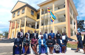 Excitement as Rukungiri new high court building opens.