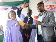 Rev. Joseph Tugume Installed as new parish priest of St. Peter’s C.O.U Rusheshe.