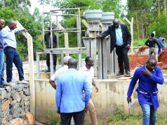 Shs 55 B water project fails to deliver in the hands of NWSC .