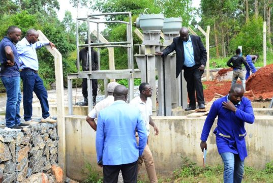Shs 55 B water project fails to deliver in the hands of NWSC .